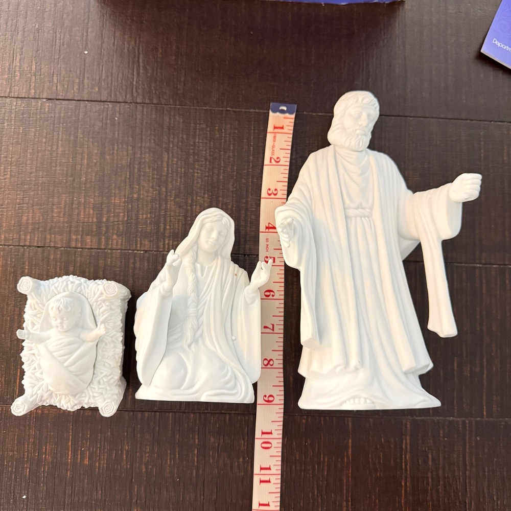 Department 56 Nativity Set Silhouette Treasures Miracle of Christmas Vintage Box - Picture 2 of 14